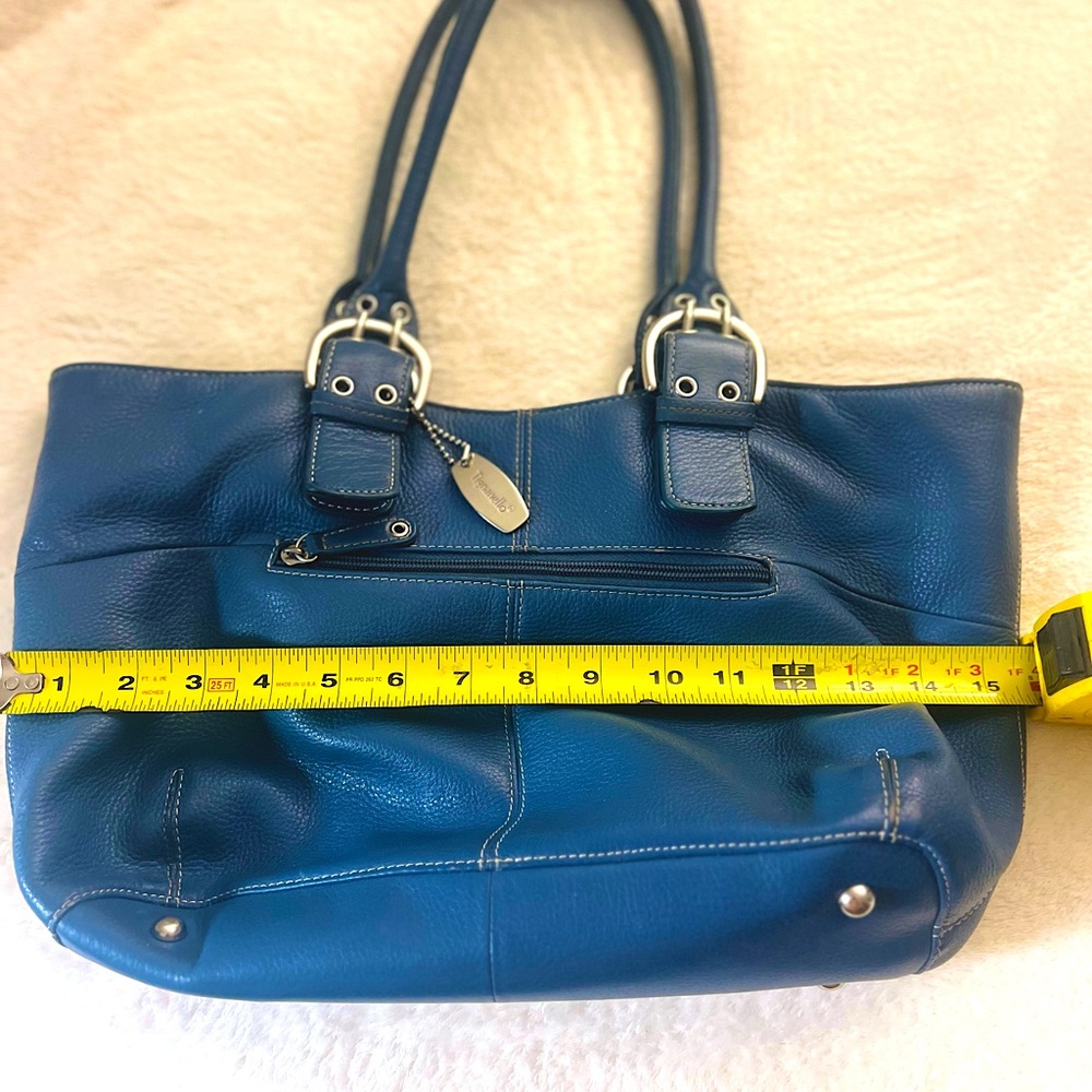 Tignanello leather bag and matching wallet.